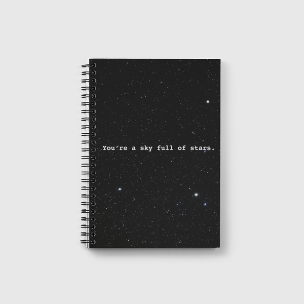 Sky full of stars  Notebook