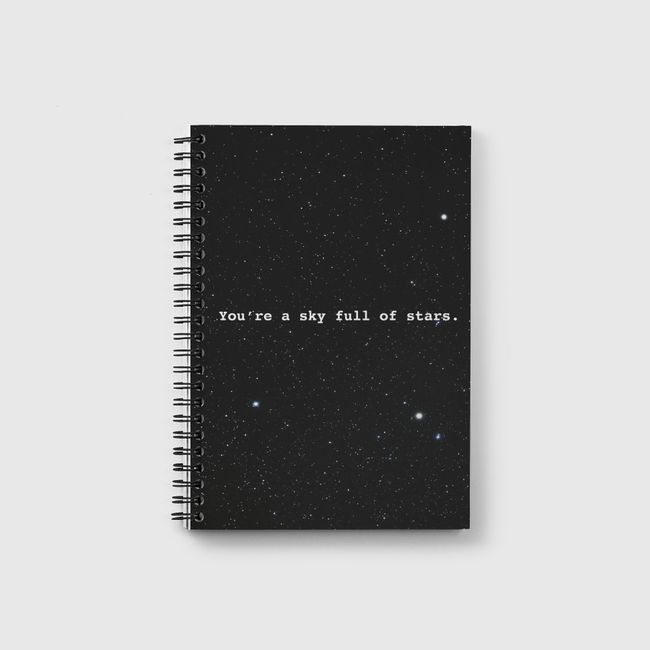 Sky full of stars  - Notebook