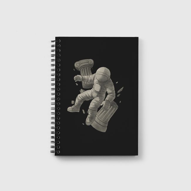 Greek Marble Astronaut - Notebook