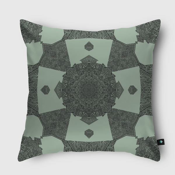 Pattern lines Throw Pillow