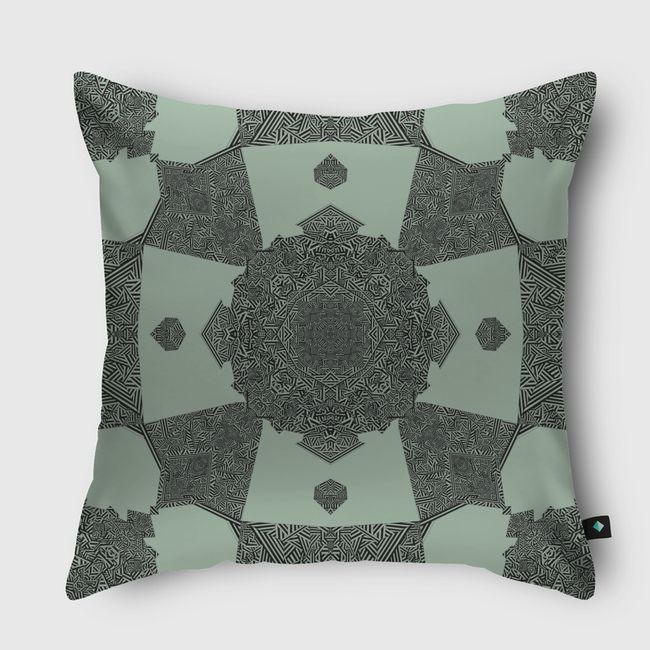 Pattern lines - Throw Pillow