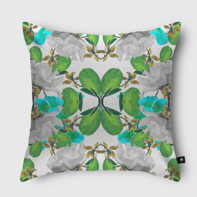 Abstract Nature Print - Throw Pillow