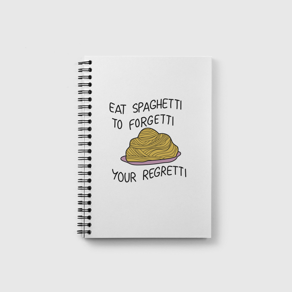 Eat Spaghetti Notebook