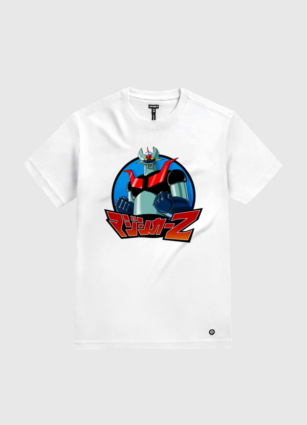 Mazinger-Z White Gold T-Shirt