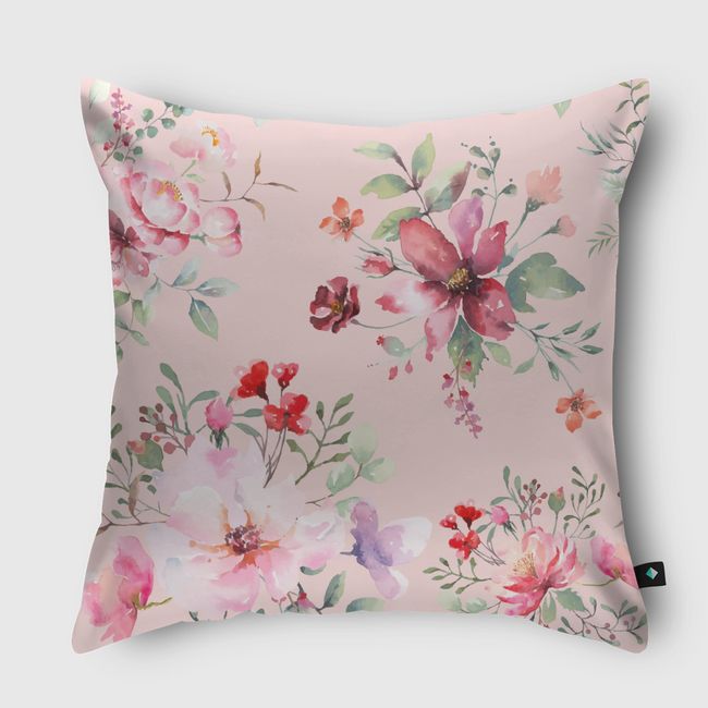 Floral Background Gifts - Throw Pillow