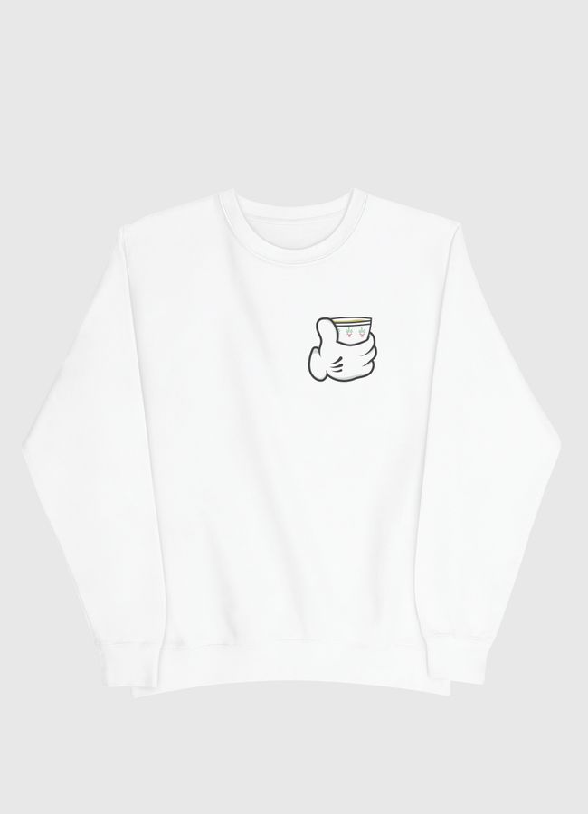 white gloves - Men Sweatshirt