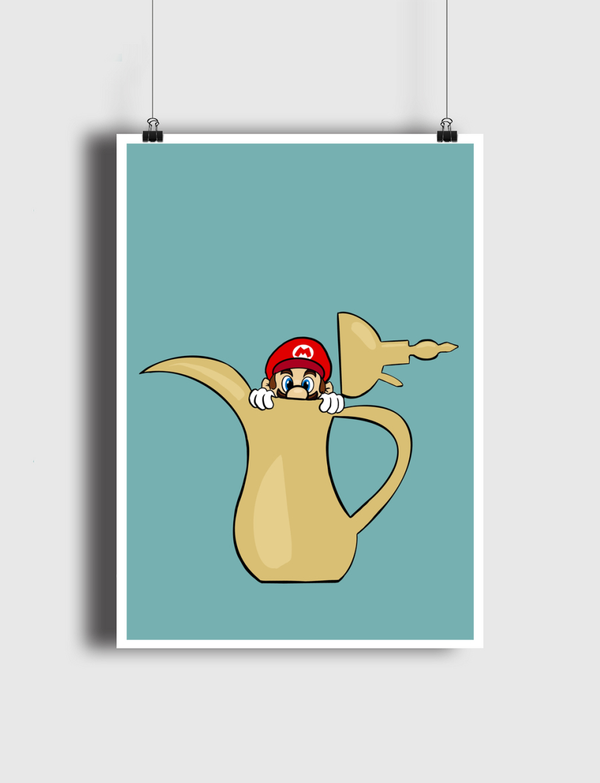 SuperMario & Arabic coffee Poster