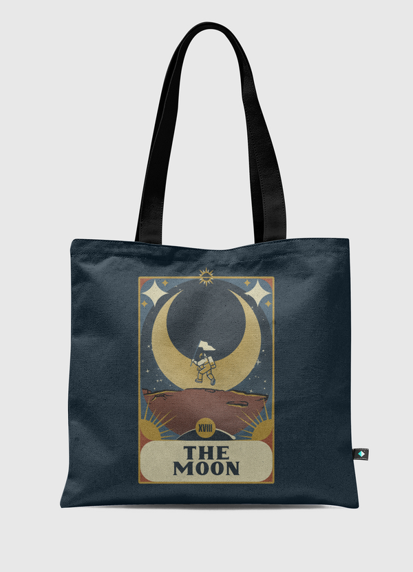 Astronaut Tarot Moon Tote Bag