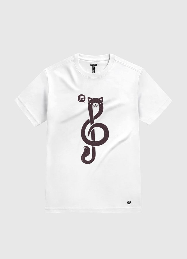 Musicat - White Gold T-Shirt