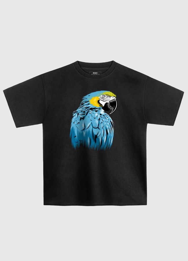Tropical Macaw - Oversized T-Shirt