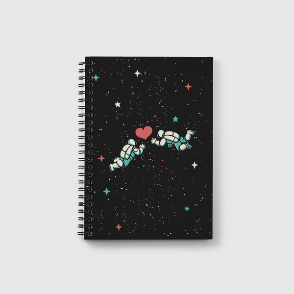 Astronaut Floating Notebook