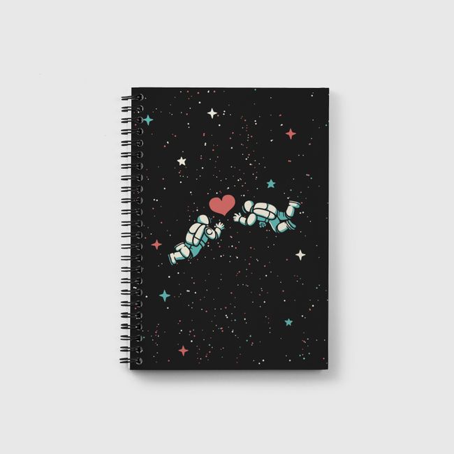 Astronaut Floating - Notebook