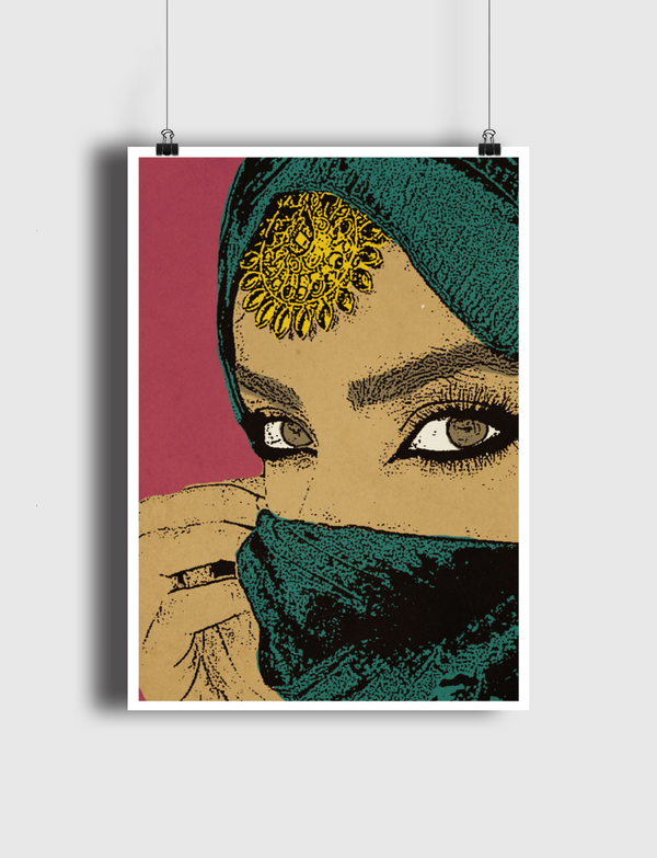 Arabian Eyes Poster
