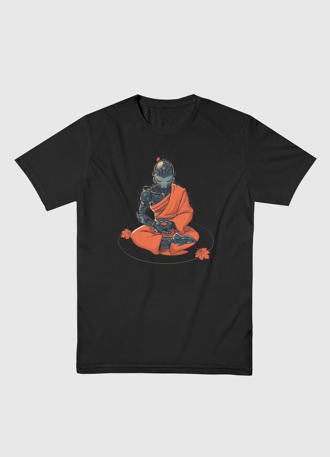 Meditation Robot Monk - Men Basic T-Shirt