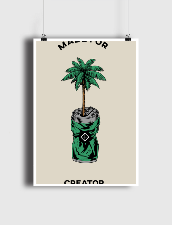 Born to create Poster