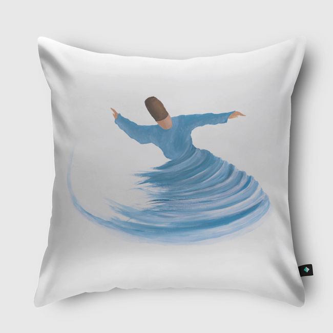 Whirling  - Throw Pillow