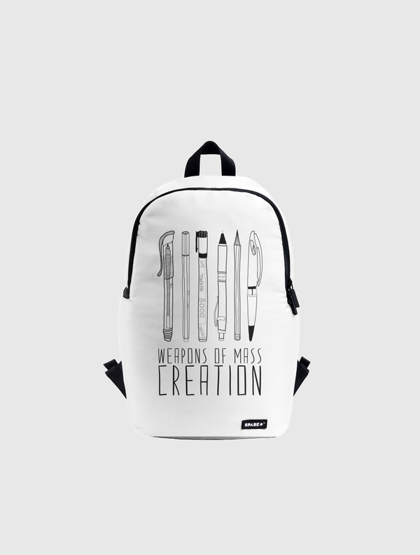 Weapons Of Mass Creation Spark Backpack