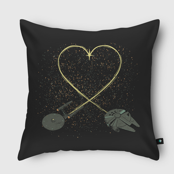 Wars Love Throw Pillow