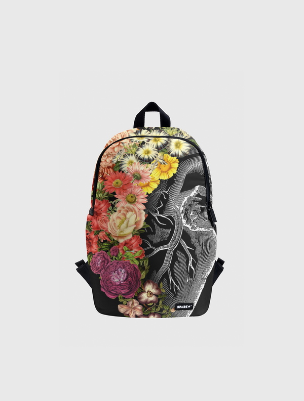 Flower Heart Spring Spark Backpack
