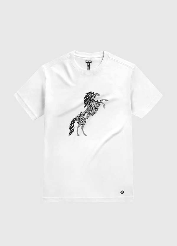 Diwani horse White Gold T-Shirt