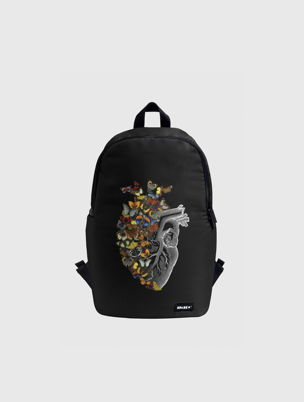 Butterfly Vintage Heart Spark Backpack