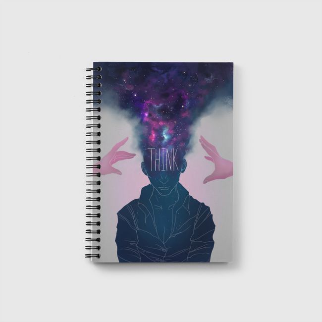 Think (Graphic print) - Notebook