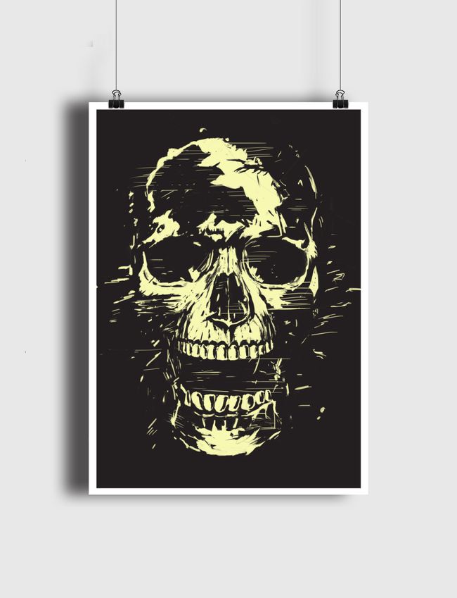 Scream (gold) - Poster