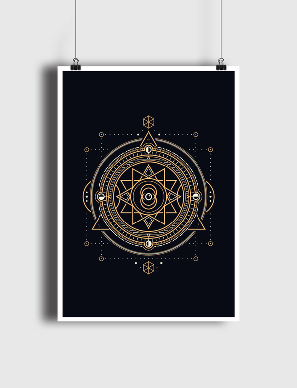 balck art Poster
