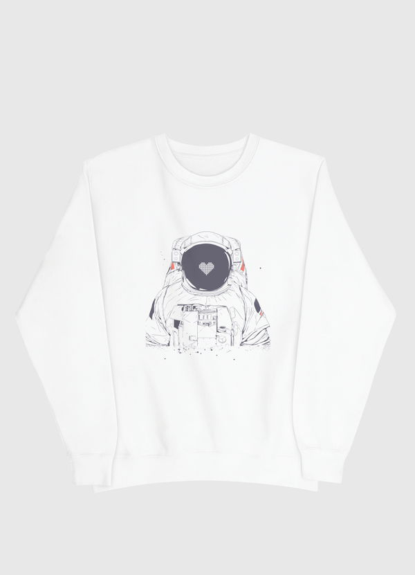 Astronaut love Men Sweatshirt