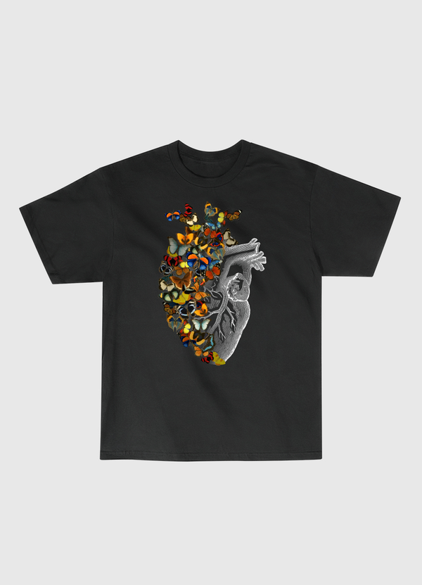 Butterfly Vintage Heart Classic T-Shirt