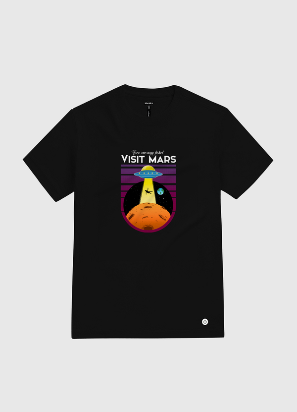 visit mars White Gold T-Shirt