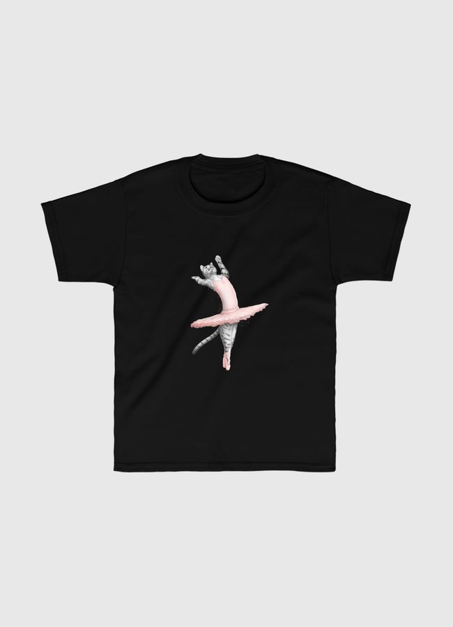 Ballerina Cat - Kids Classic T-Shirt