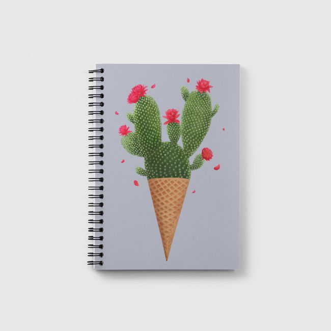 Ice cream with cactus - Notebook