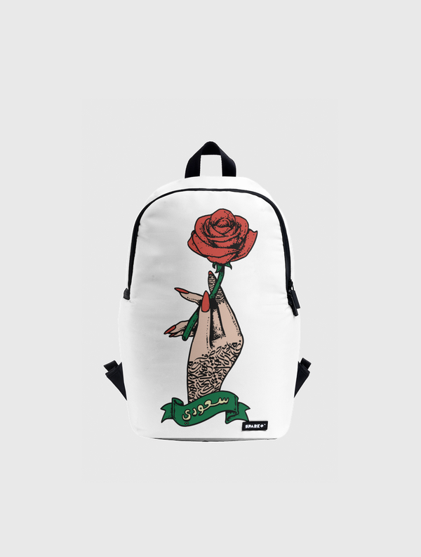 Calligraphy & Roses Spark Backpack