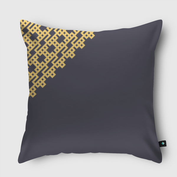 هو - كوفي مربع  Throw Pillow