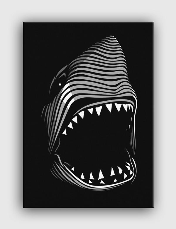 Great shark lines Canvas