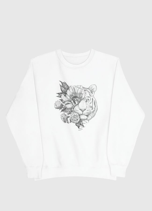 Floral tiger - Men Sweatshirt