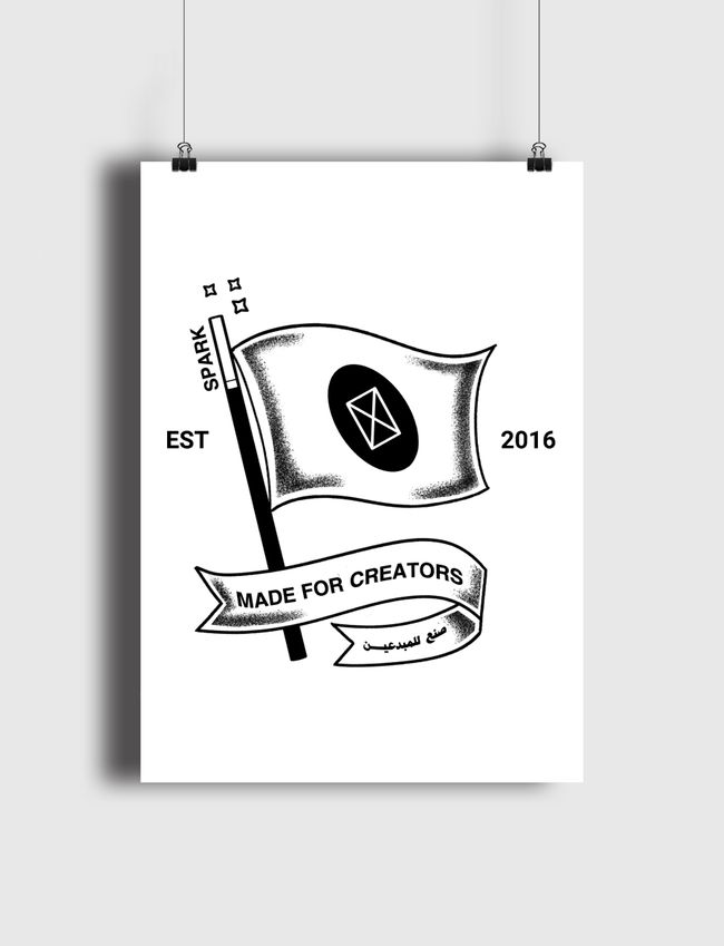 Made for Creators - Flag - Poster
