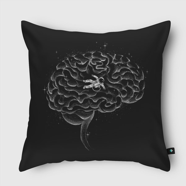 I'm Lost in My Own Mind Throw Pillow