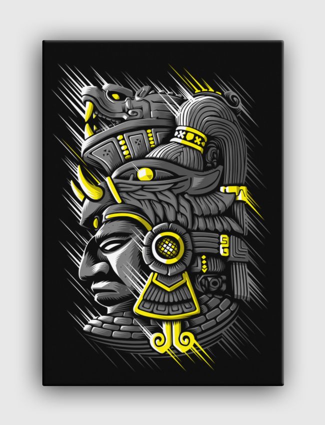 golden Aztec - Canvas