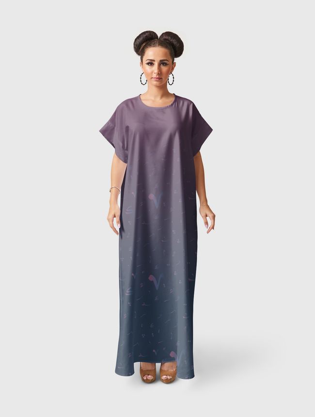 Grediant on Tashkeel x1 - Short Sleeve Dress