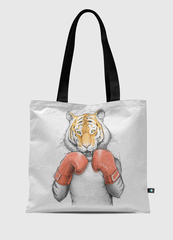 Tiger Boxer Tote Bag