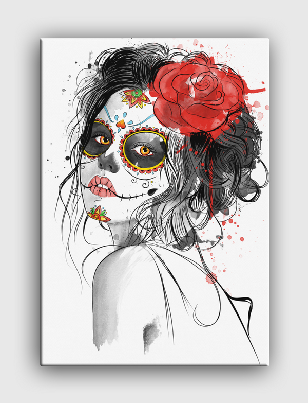 Dia de los muertos Canvas