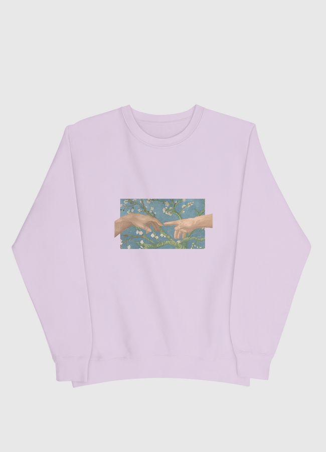 when almond blossoms meet - Men Sweatshirt