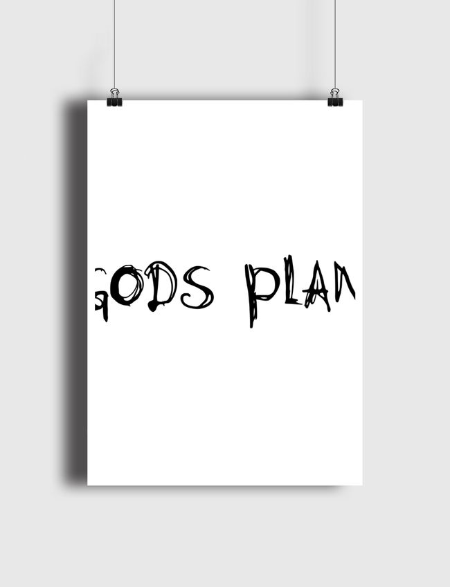 gods plan - Poster