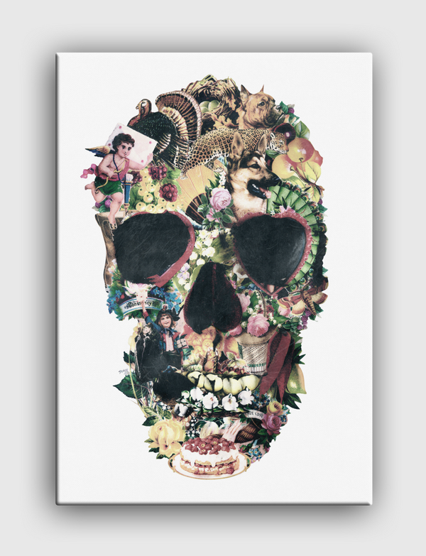 Vintage Skull Canvas