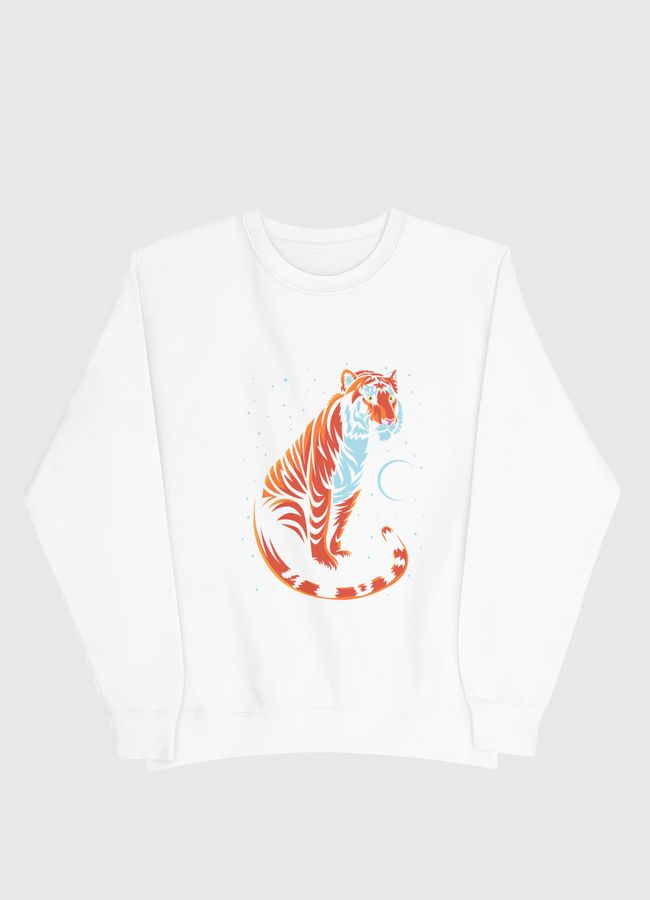 Tribal Tiger night - Men Sweatshirt