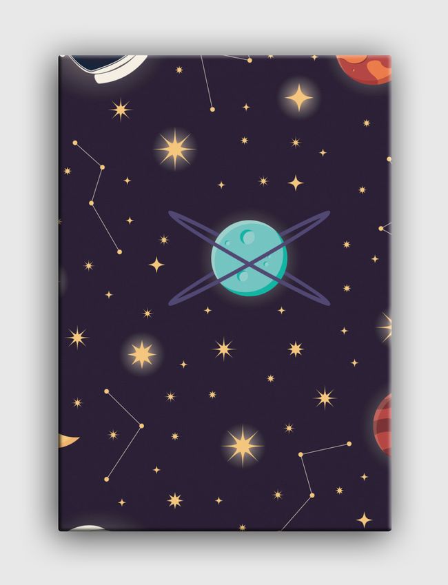 Galaxy pattern 001 - Canvas