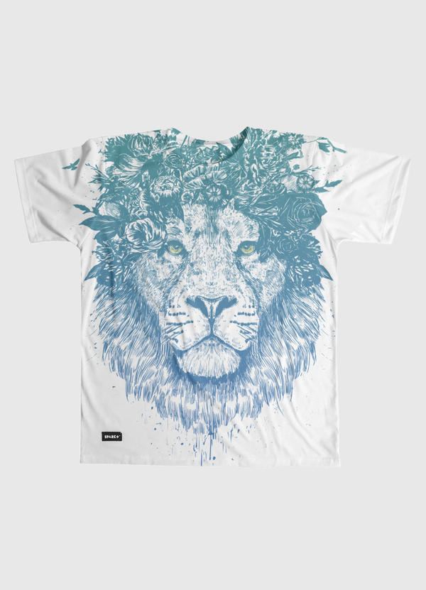 Floral lion Men Graphic T-Shirt