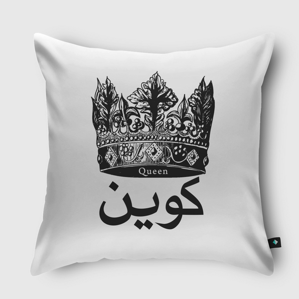 QUEEN Throw Pillow